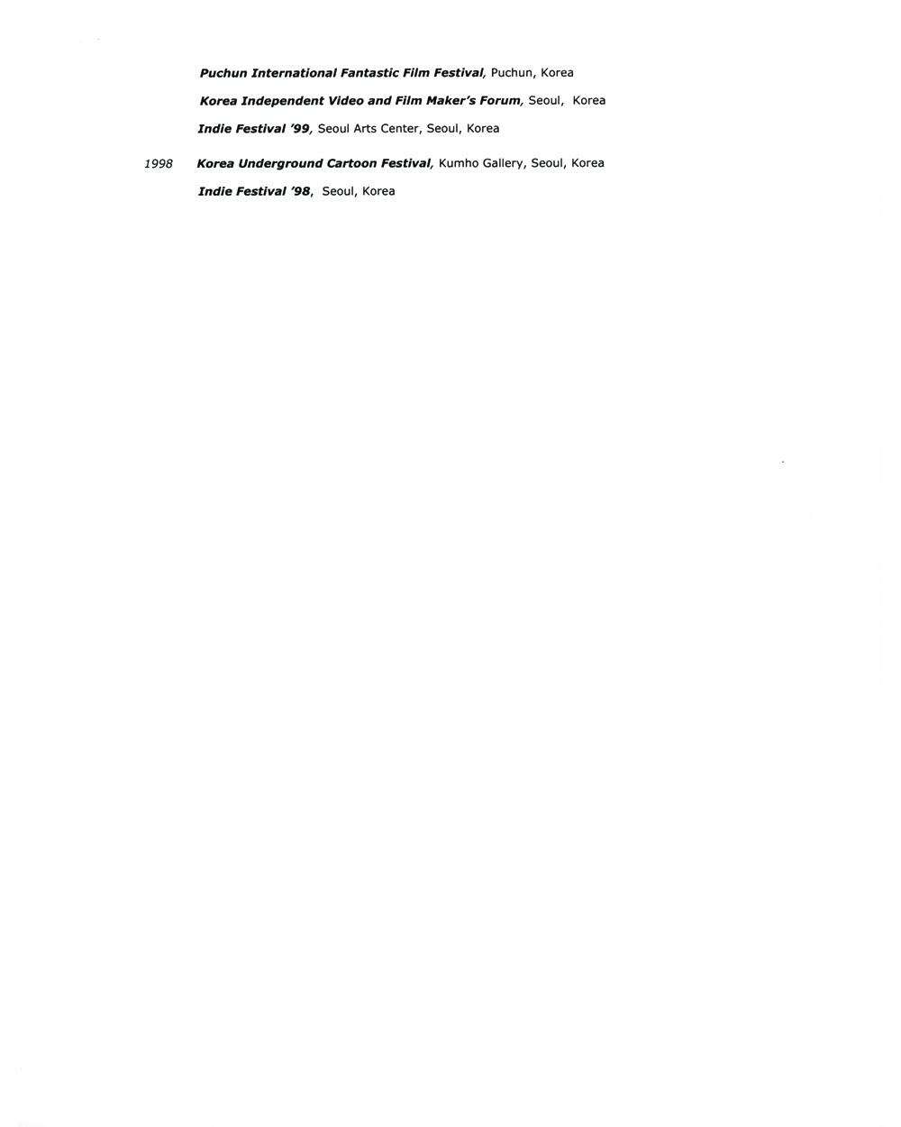 Eunjung Hwang's Resume, pg 3